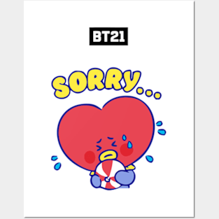 bt21 bts exclusive design 114 Posters and Art